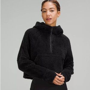 lululemon | scuba oversized half-zip fleece hoodie